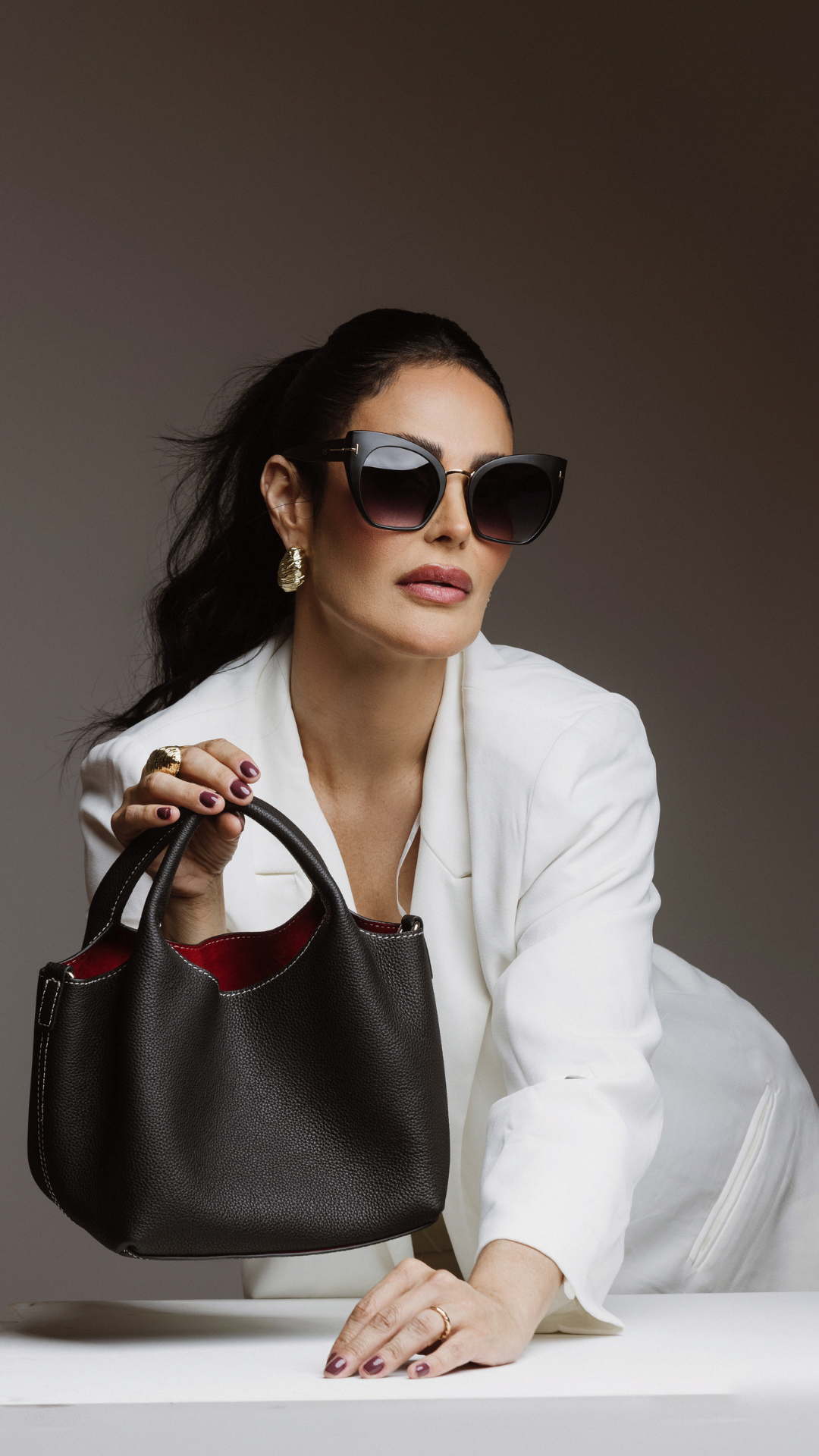 Telma | Genuine Leather Bucket Bag