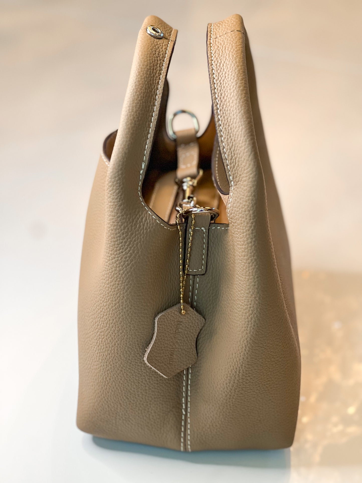 Telma | Genuine Leather Bucket Bag