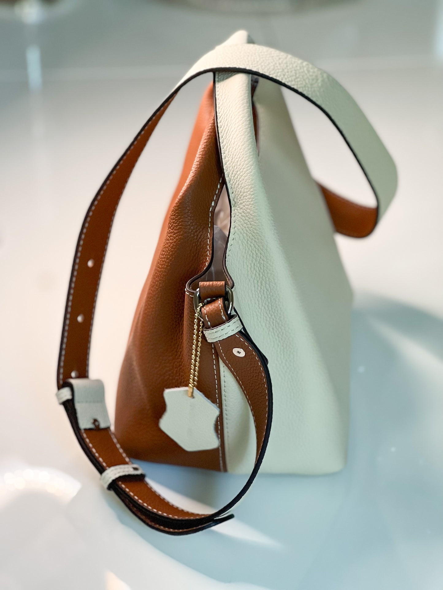 Telma | Genuine Leather Bucket Bag
