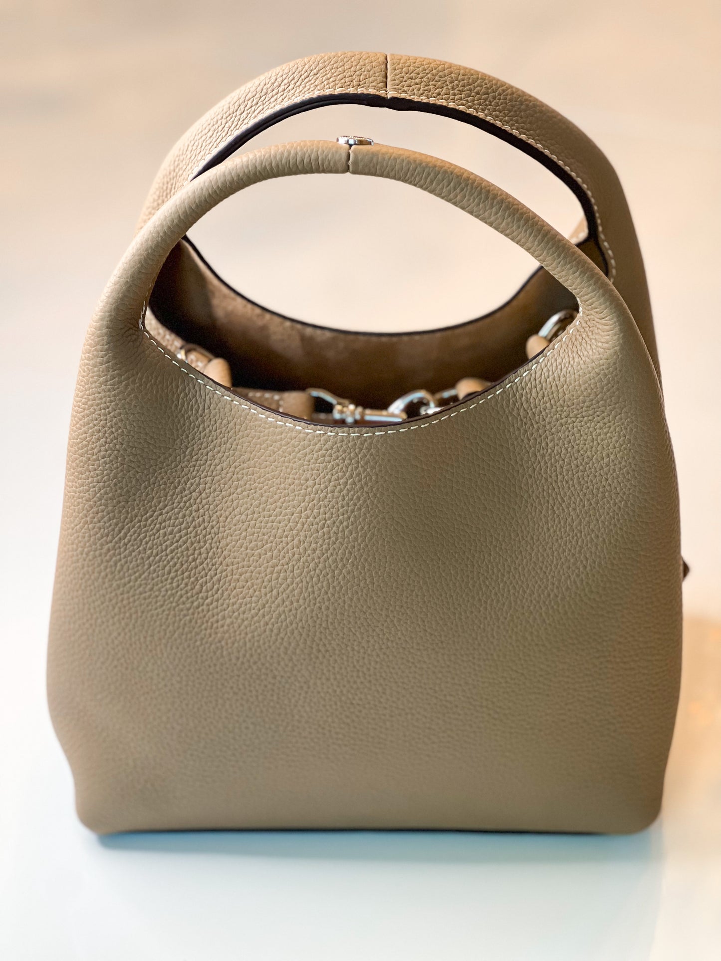 Telma | Genuine Leather Bucket Bag