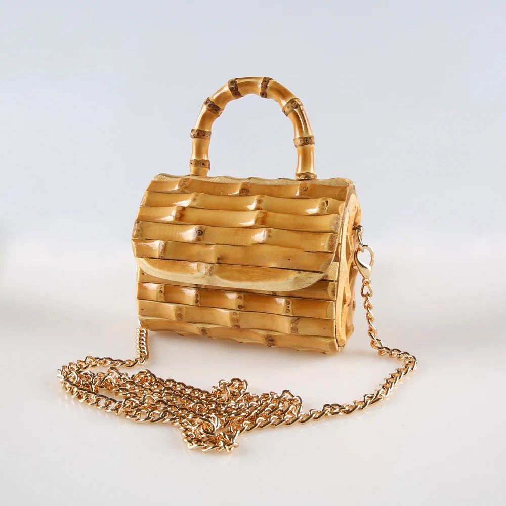 Handle Mini Cross Body/ Natural