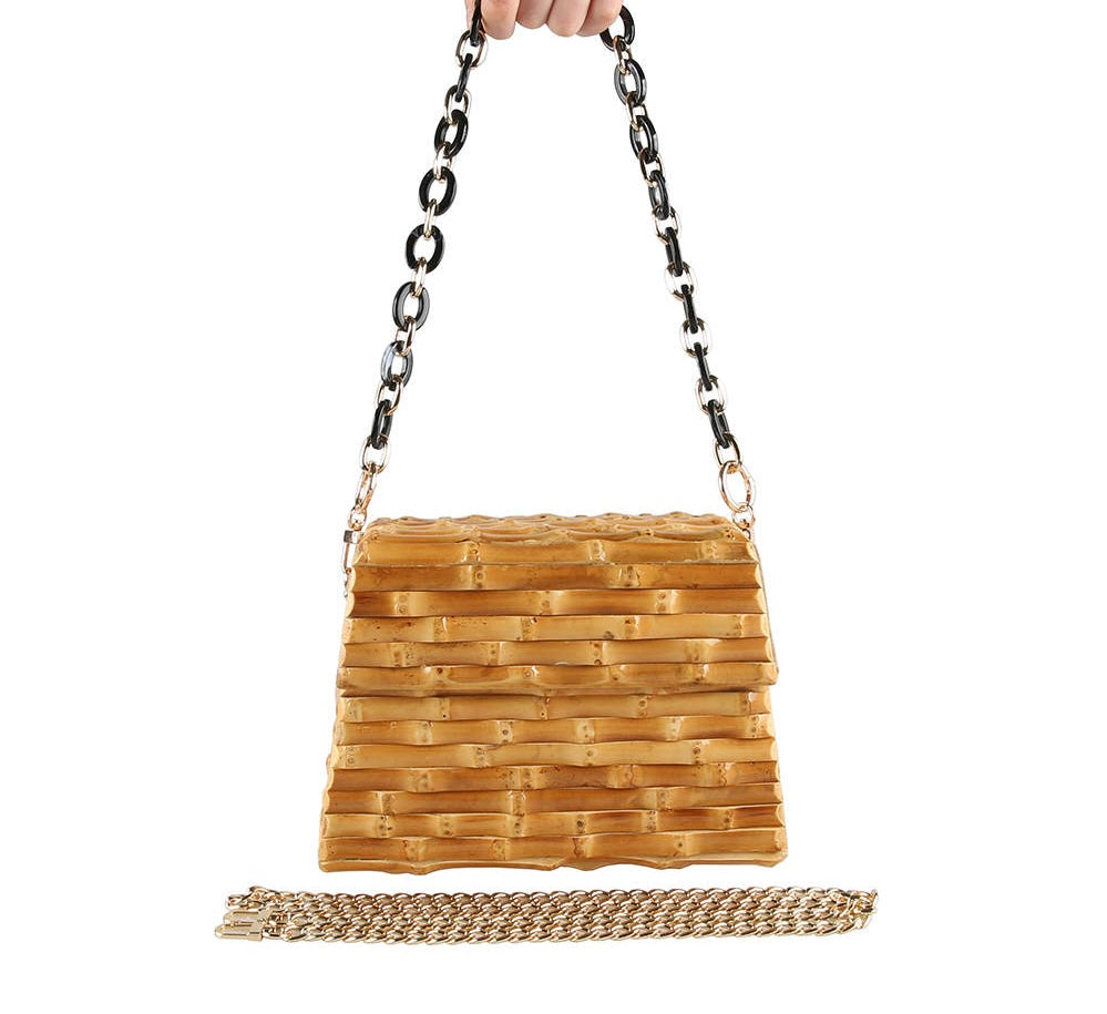 Kim | Bamboo Handbag